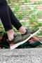 Men's Khaki Orange Lace-up Sneakers0012420 - 5