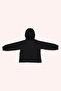 Boy's Hooded Black Sweatshirt - 2