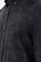 Men's Dark Green Long Sleeve Shirt 50293761 -Vr079 - 7