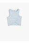 Basic Athlete Asymmetric Cut Round Neck