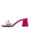 Sydney Fuchsia Transparent Accessory Slippers - 5