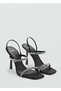 Strass Stone Heeled Sandals