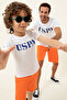 Kids White Crew Neck T-Shirt 50248206 -Vr013