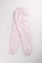 Comfortable Unisex Children's Sweatpants with Elastic Waistband, Fleece Inside and Pockets, Beige - 6