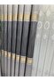 Nivemeshome Mosaic Ft614163 V-5403 Silver 1/3 Close Pleated Background Curtain Apm - 7