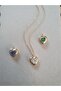 Heart Zircon Stone Necklace - 3