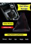 Red Stitching Gear Shift Gaiter Compatible with Citroen C4 - 3