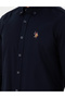 Men's Navy Blue Long Sleeve Shirt 50292088 -Vr033 - 7