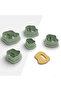 Organic Shaped Polymer Clay Mold, Jewelry Molds, Earring Mold, Clay Cutter, 5 Sizes, No: 883 - 2