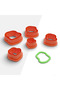 Organic Shaped Polymer Clay Mold, Earring Mold, Clay Cutter, 5 Sizes, No: 904 - 2