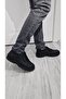 New Collection Genuine Trekking Skin Black Leather Winter Men's Leather Boots - 5