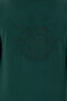 Men's Regular Fit Crew Neck Dark Green Sweatshirt 50290582 -Vr079 - 6