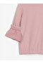 Lcw Crew Neck Printed Long Sleeve Girls' Sweatshirt - 3