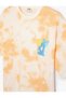 Batik Patterned Short Sleeve T-Shirt Cotton - 3