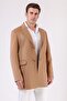 Beige Roman Cashmere Coat - 4