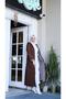 Brown Full Length Striped Trench Coat - 5