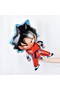 Anime Dragon Ball 9 Age Balloon Set Vegeta and Son Goku Balloon Dragon Ball Concept Birthday Balloon - 4