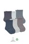 Bistil Baby Girl Organic Basic Long Socks - 4