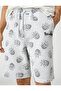 Rick And Morty Shorts Licensed Printed Waist Tied - 5