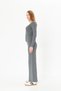 Women's Smoked Corduroy Cardigan Pants Top-And-Bottom Knitwear Set 1910 - 6