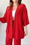 Seersucker Double Set Red - 4