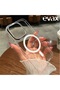 [Mika Magsafe] iPhone 15 Plus Compatible Transparent Hard Mica Non-Glare Magsafe Slim Fit Case - 3