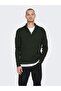 Onsphil Reg 12 - Struc Half Zip Knit Noos Rosin 22023210 - 5