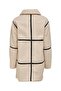Jdyfrosty Teddy Long Jacket - Otw Noos 15243241   Birch - 7