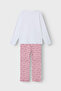 Short Sleeve Textured Pajamas Set - Oco95/Ea5 - 4