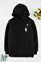 Black Boy Child Father-Son Back Printed Knitted Mini Me Sweatshirt Tkdaw25Sw00074 - 2