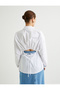 Long Sleeve Shirt with Back Window Detail - 5