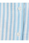 Crop Shirt with Pocket Detail, Short Sleeves, Buttoned, Classic Collar - 6