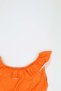 Teen Girls Uv Protection Quick Dry Swimsuit Set and Hair Clip_Rg3339 - 6