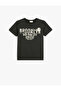 Brooklyn Printed Short Sleeve Crew Neck T-shirt