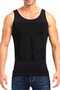 Men's Body Shaping Chest and Belly Lifting Firming Breathable Athlete Corset 6 Pieces - 3