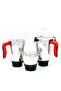 Tulip Mixer Grinder - 600W -3 Jars- Red - 4