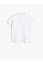 Basic Polo Neck T-Shirt Short Sleeve Button Detailed