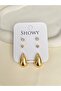 Women's Earrings 6-Piece Botega Model Plain Stone Detail Earrings - 3