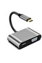 Type C 4 in 1 4K Hdmi- Vga-Usb 3.0-87W Type C Female