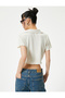 Crop Polo T-shirt Short Sleeve Slim Fit - 4