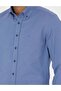 Navy Blue Slim Fit Long Sleeve Shirt 50275815 -Vr033 - 7