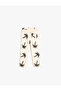 Pants Palm Tree Patterned Waist Tied Pocket Cotton - 2