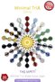 Real Crystal Quartz Natural Stone Minimal Tria Model Cotton Drawstring Men Necklace - 4