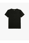 Crew Neck Short Sleeve Sports T-Shirt - Slogan Printed - 7