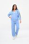 Women's Large Size Metal Accessory Detailed Tracksuit Set 8150-25 - 3