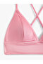 V-Neck Cross Strap Bralet Bikini Top - 2