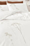 طقم غطاء لحاف من الساتان المطرز المزدوج Özdilek Elisa - 2