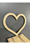 DEKORATİF KALP HAM MDF - 3