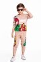 4-10 Years Men's Sports Tracksuit Set - Printed 2 Ip - 2