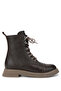 Women's Genuine Leather Brown Casual Boots